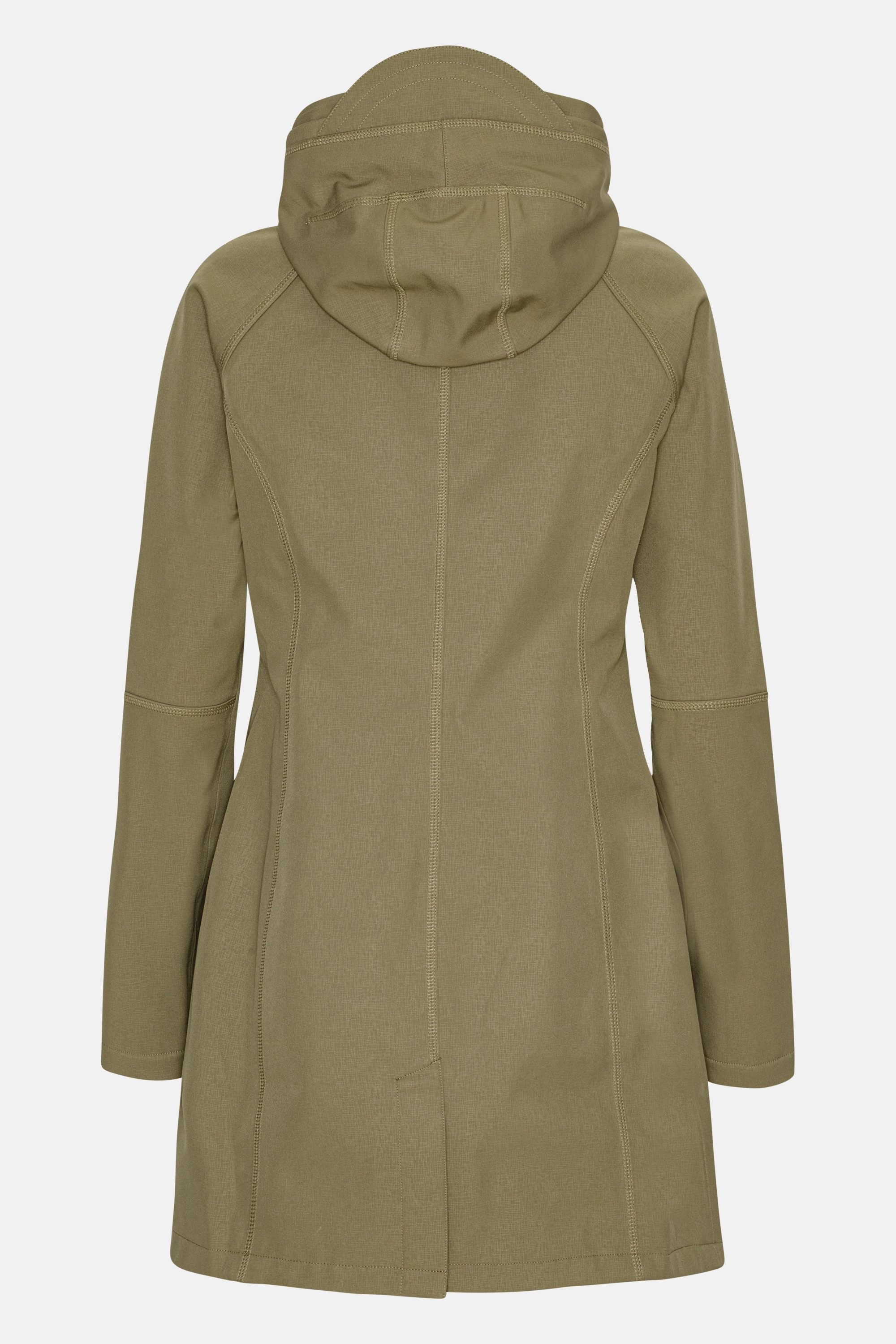 Softshell Raincoat - Covert Green